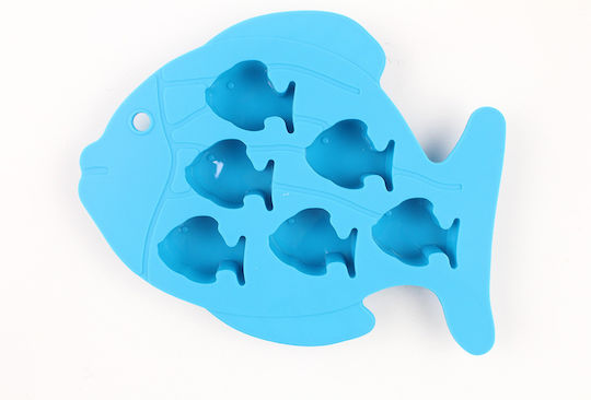 Winkee Winkee Παγοθήκη από Σιλικόνη 6 Θέσεων Μπλε BG-28-0080 Winkee Winkee Παγοθήκη από Σιλικόνη 6 Θέσεων Μπλε BG-28-0080