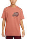 Nike Men's Athletic T-shirt Short Sleeve Dri-Fit Red