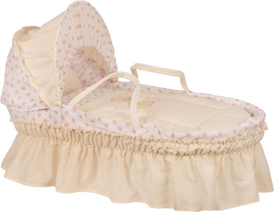 Mother Baby Arlechin Coș de Moș cuțit pentru bebeluși Bej