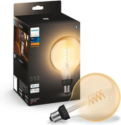 Philips Smart Λάμπα LED 7W για Ντουί E27 και Σχήμα G125 Θερμό Λευκό 550lm Dimmable