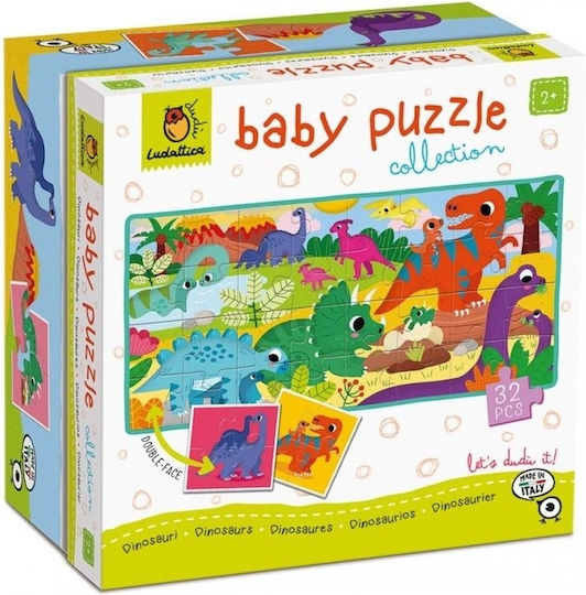 Παιδικό Puzzle Dinos για 2+ Ετών 32pcs Ludattica