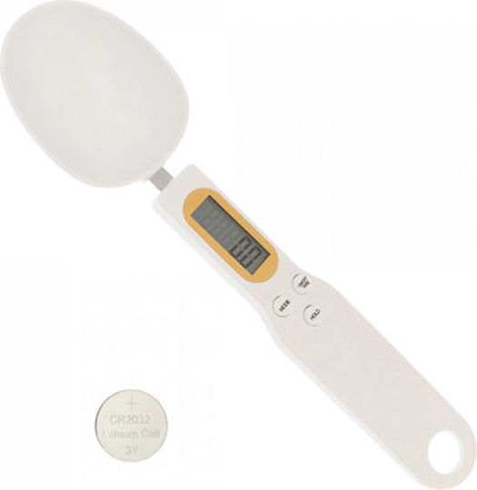 ΤΥ-16 Ψηφιακή Ζυγαριά Κουζίνας Κουτάλι έως 0.5kg Λευκή