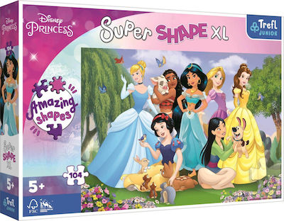 Παιδικό Puzzle Princesses 104pcs για 5+ Ετών Trefl