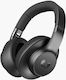 Fresh 'n Rebel Clam Wireless / Wired On Ear Headphones with 30 hours of Operation Storm Grey