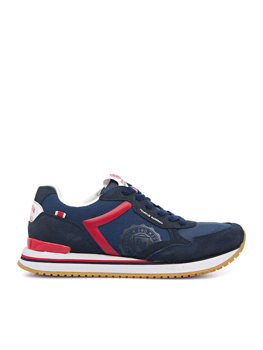 Franklin & Marshall Herren Sneakers Blau