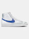 Nike Blazer Mid '77 Bărbați Cizme White / Pure Platinum / Game Royal
