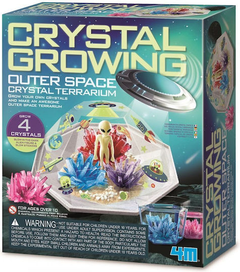 4M Crystal Cultivation Space Lernspiel Kristalle für 10+ Jahre Jahre