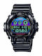Casio G-shock Ανδρικό Ρολόι 54mm Μπαταρίας με Μαύρο Μεταλλικό Μπρασελέ