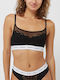 Guess Schwarz Damen Bralette-BH