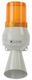 Alarm Siren Outdoor 92dB 24V with Orange Light