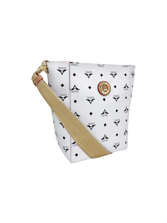 La tour Eiffel Geantă de damă Crossbody Albă