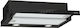 Gorenje TH64E4BG Sliding Vent Hood 60cm Black