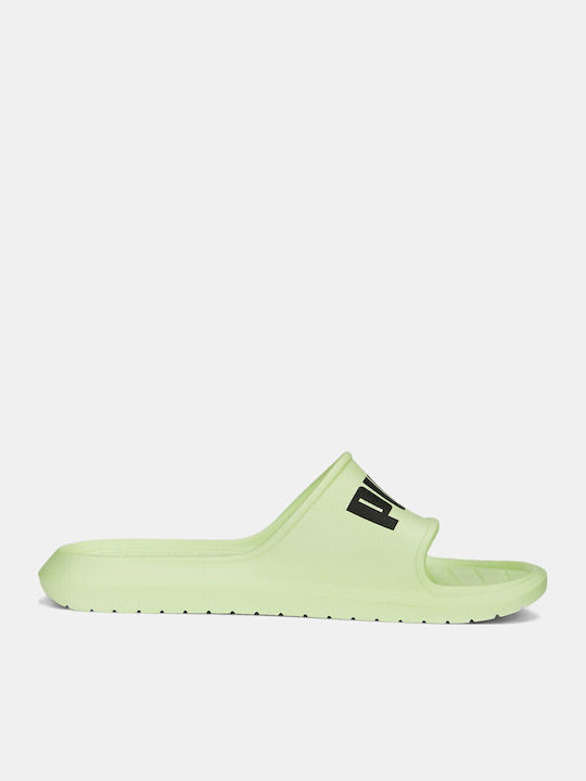 PUMA Divecat V2 Lite Herren Slides Fast Yellow-...