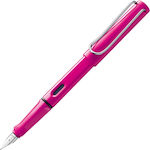 Lamy Safari 013 Πένα Γραφής Ροζ Safari Pink