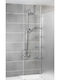 Wenko Γωνιακή Επιτοίχια Ραφιέρα Μπάνιου Μεταλλική με 4 Ράφια 26x19.5x275cm