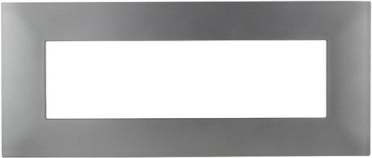 Lineme Switch Frame in Silver Color 50-00427-10