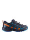 Kids Waterproof Hiking Shoes Navy Blue