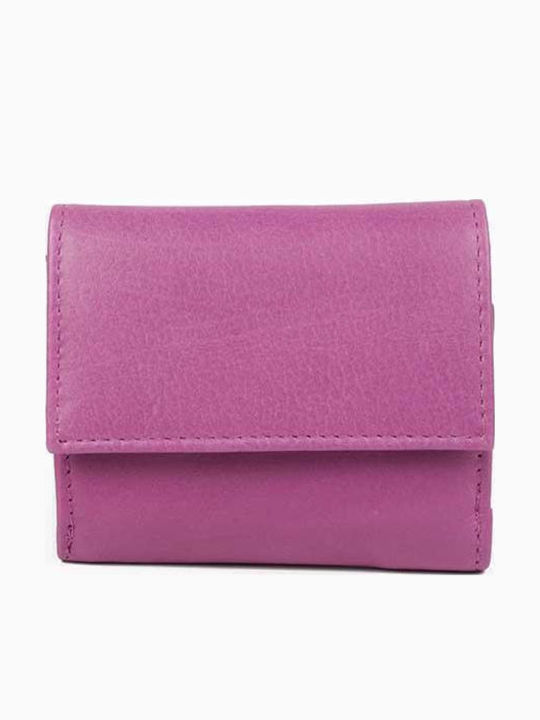 Fetiche Leather Small Leather Women's Wallet Pink