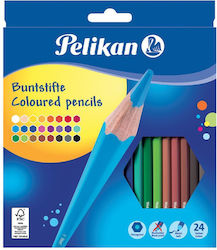 Pelikan Farbstift-Set 5er Packungen 24Stück 724013 Packung von 5