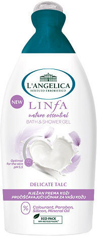 L' Angelica Linfa Nature Essential Душ Гел с Аромат Пудра 500ml