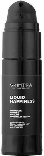 Skintra Liquid Happiness Αντιγηραντικό Serum Προσώπου με Ρετινάλη & Βιταμίνη E για Λάμψη & Σύσφιξη 30ml