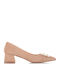 F110N Pantofi cu toc Kaki