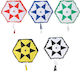 WOW Generation Hexagon Kite Plastic 80buc (Culori diverse) 1buc