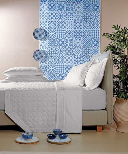 Kentia Catalina Bridal Blanket Set Queen with 2 Pillowcases 230x250 cm