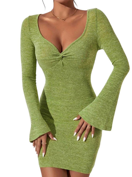 Mini dress green