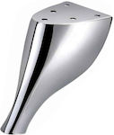 Furniture foot Chrome-Glossy Metallic 12.0×7.6cm 07-374