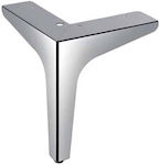 Furniture foot Chrome-Glossy Metallic 15.4×13.5cm 07-363