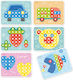 Miniland Baby Toy 6 Patterns Pack (City) Bright Color for 24++ Months