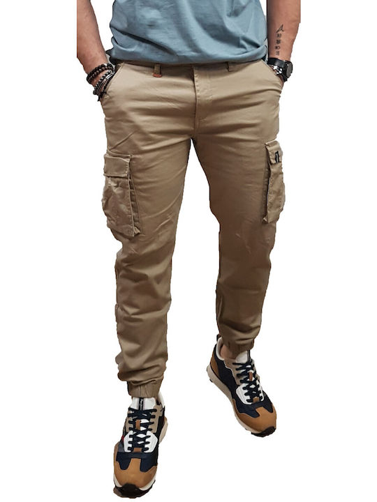 Rebase Men's Trousers Cargo Beige