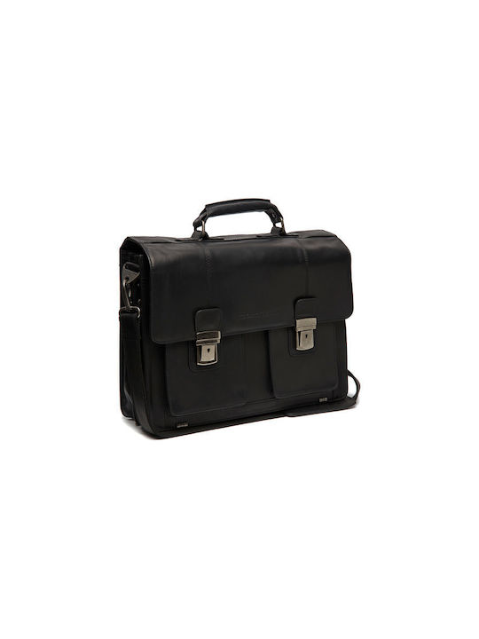 The Chesterfield Brand Leather Men's Briefcase Black