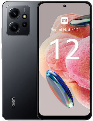 Xiaomi Redmi Note 12 Dual SIM (4GB/64GB) Onyx Gray