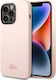 Lacoste Silicone Silicone Back Cover Σιλικόνης Light Pink (iPhone 14 Pro Max)