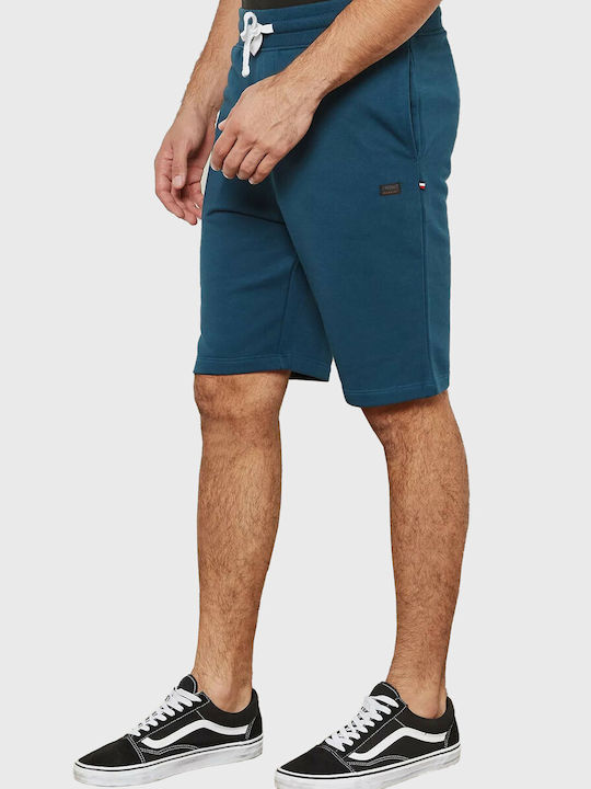 Projekt Produkt Men's Sports Monochrome Shorts Navy Blue