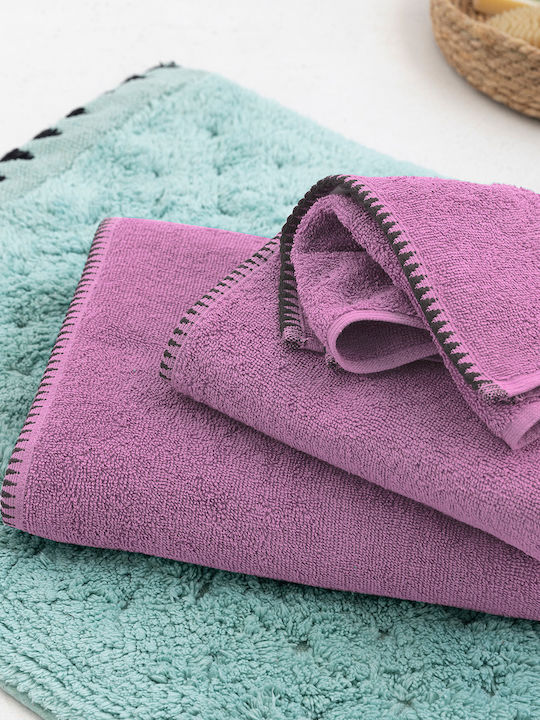 Palamaiki Bath Towel Brooklyn 70x140cm. Violet Weight 500gr/m²