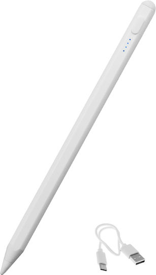 SK001 Digitală Stilou Tactil pentru iPad Air (a 4-a generație) / iPad Pro 11″ (1-a, 2-a, 3-a generație) / iPad Pro 12.9″ (a 3-a, a 4-a, a 5-a generație) de culoare Alb 102449