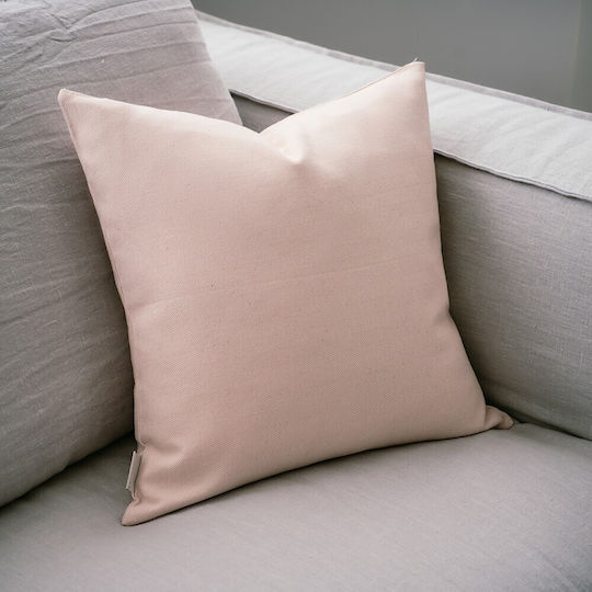Gofis Home Μαξιλαροθήκη Rene 732 Salmon 23 50x50εκ. Gofis Home Μαξιλαροθήκη Rene 732 Salmon 23 50x50εκ.