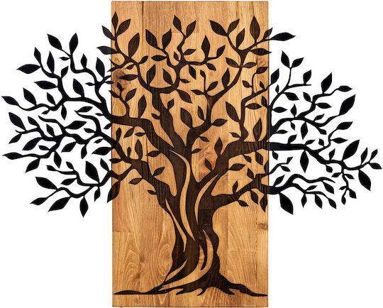 3D Mixed Art Willow Black Wooden 58x72cm 3D Mixed Art Willow Black Wooden 58x72cm