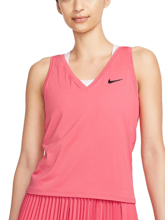 Nike Victory Women's Athletic Cotton Blouse Sle...