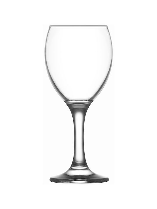 Gurallar Empire Glass for White Wine made of Glass Goblet 245ml 1pcs