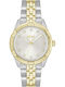 Rhea Womens Watch 36mm Battery with Gold Metal Strap