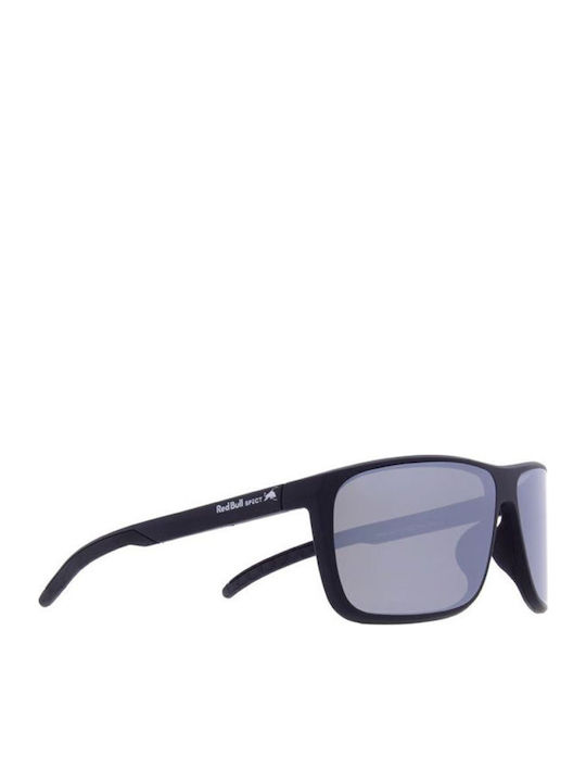 Red Bull Spect Tain Sunglasses Μαύρα with Acetate Frame & Silver Lens