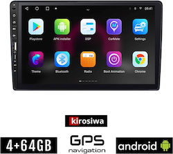 Kirosiwa Car-Audiosystem für Peugeot Partner 2008-2018 (Bluetooth/USB/WiFi/GPS) mit Touchscreen 9"