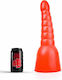 All Red Bole Analdildo Groß Rot