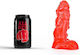 All Red Dagger Analdildo Rot