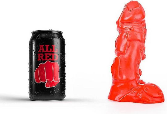All Red Dagger Analdildo Rot