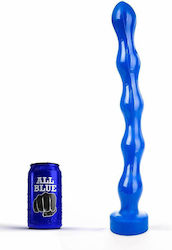 All Blue Big Hoser Anal Beads Blue